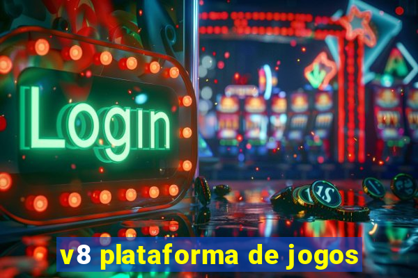 v8 plataforma de jogos